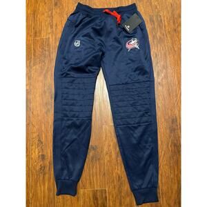 NHL Fanatics Pro Columbus Blue Jackets Jogger Pants Medium Mens Pro Series CBJ